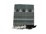 Bhujodi Table Runner - Blue Gray/Multicolor - Rohiyaan